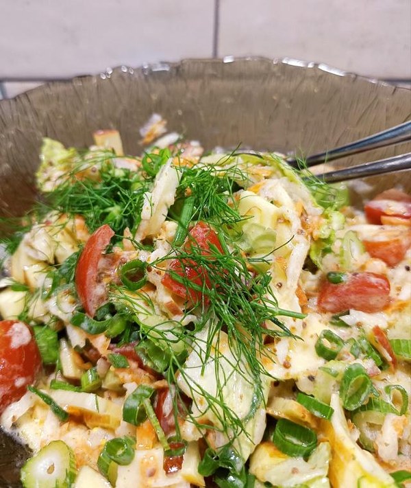 Bunter Rohkostsalat - mit Rettich + Fenchel