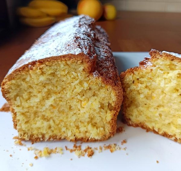 Orangenkuchen, getränkt oder nicht